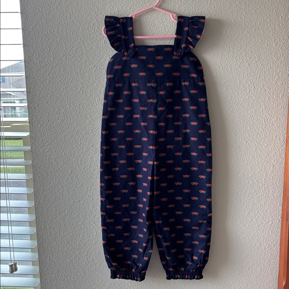 Toddler Girl’s Beaufort Bonnet Company Violet’s Vintage Overalls, 3T